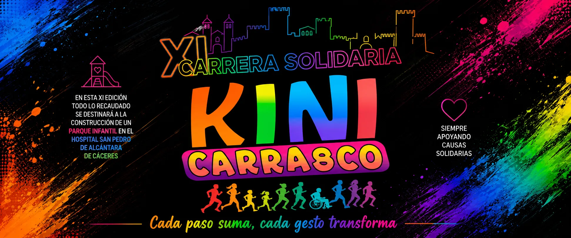XI Carrera Solidaria Kini Carrasco event photography